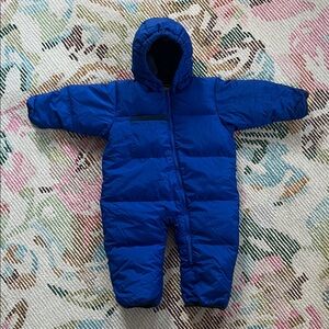 Columbia Blue Snowsuit 18 month old